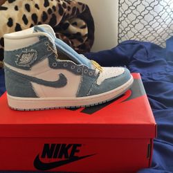 Jordan 1 Denim Size 9 Women’s Brand New DS 