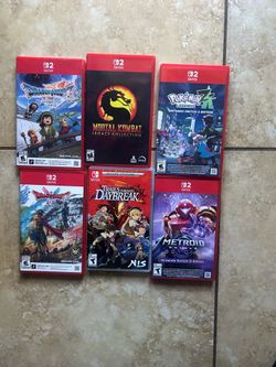 Nintendo Switch Games $40 Each One Price Firm