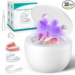 Ultrasonic Retainer & Dental Cleaner