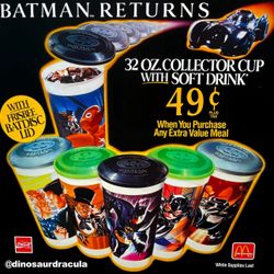 Batman Collector Cups 