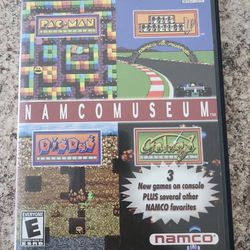 Sony PlayStation 2, 2001 Namco Museum Complete Galaga Pac-man Dig Bug Ms. Pole