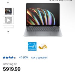 Laptop NEW NEVER USE 