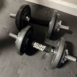 Adjustable Dumbbell Set