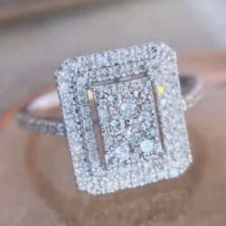 Large Rectangular Shape Ring 