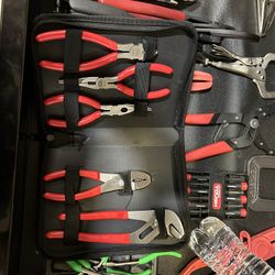 Mac Pliers, 3/8 Matco Flex Head, 3/8 Snap On Ratchet