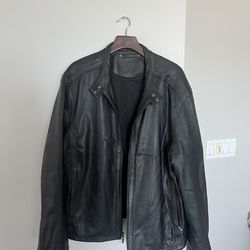 J. Ferar Leather Jacket