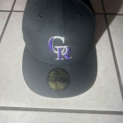 New Era Colorado Rockies Fitted Hat