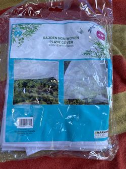 Momentum Brands garden non-woven plant cover measuring