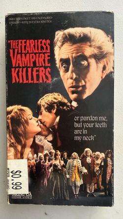 The Fearless Vampire Killers VHS – Director's Uncut & Uncensored Version (MGM/UA)