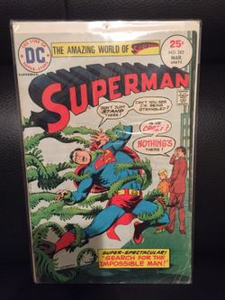 Vintage Superman Comic