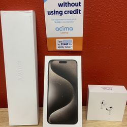 iPhone 15 Pro Max Natural Titanium 256gb Unlocked 