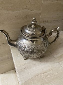 Vintage Royal Manchester Moroccan Teapot Bird