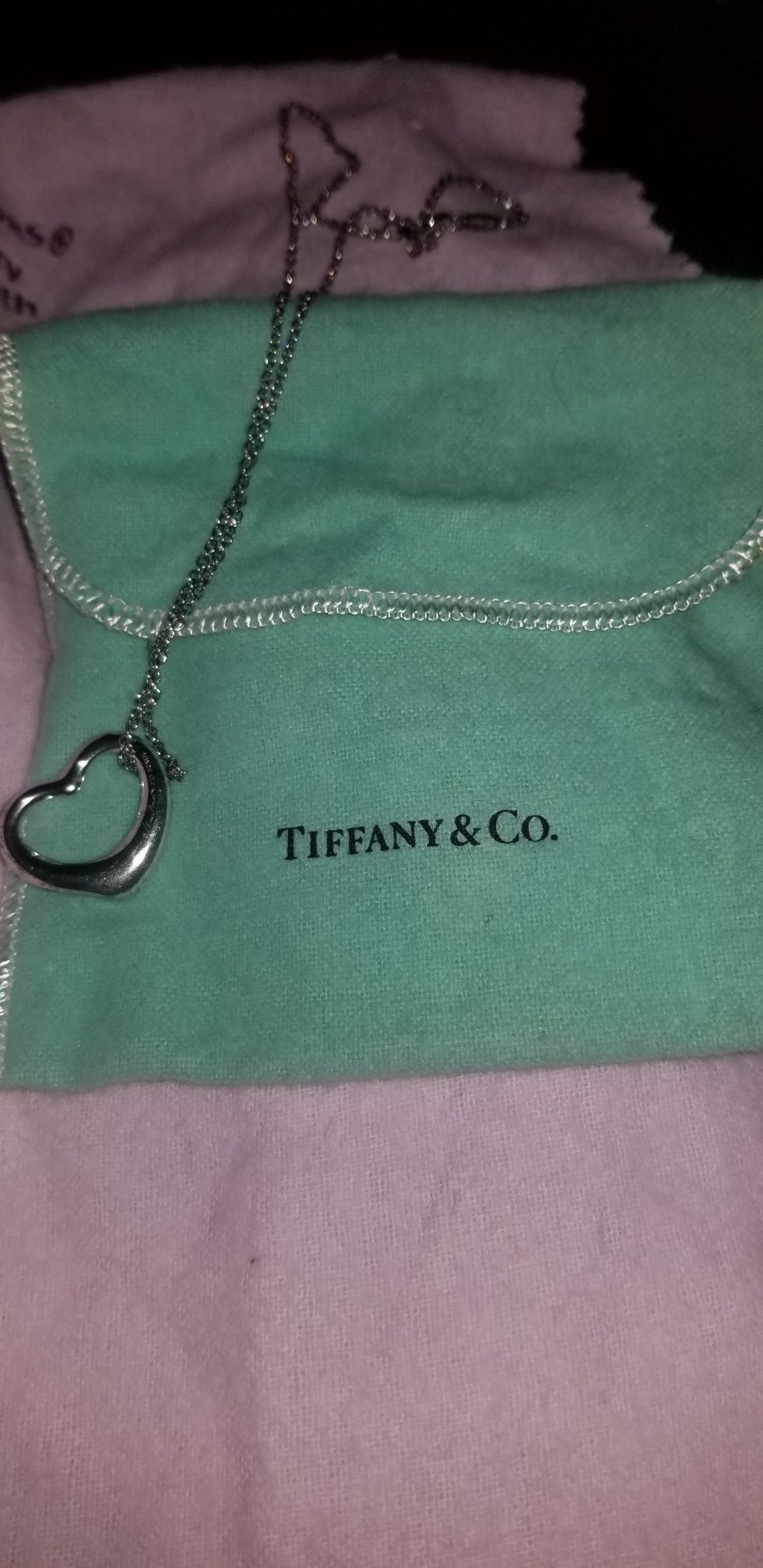 Tiffany & Co heart necklace