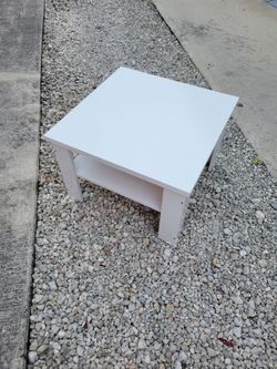White Side Table