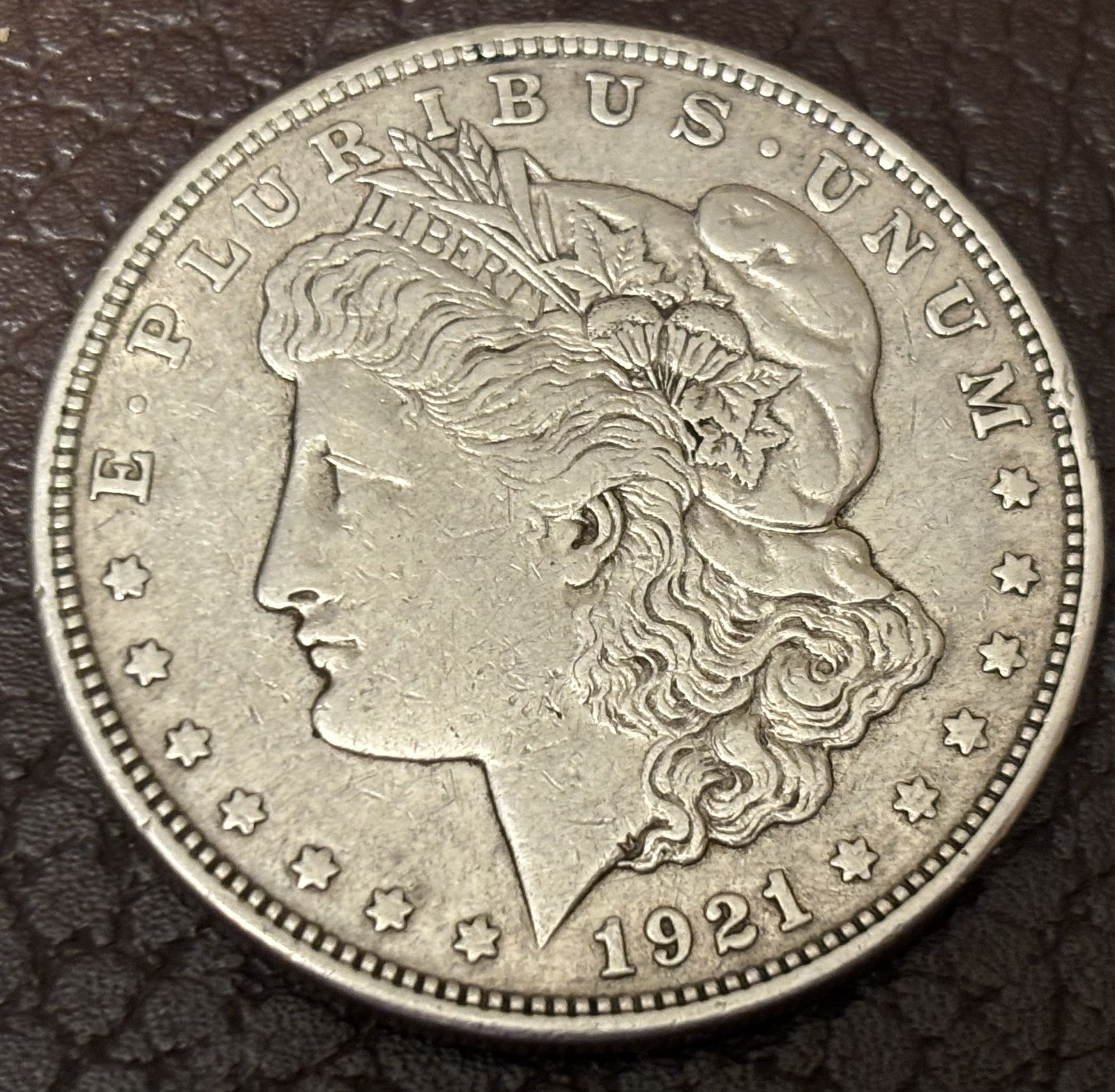 $1 1921 D. Morgan Dollar Coin USA