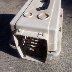 Beige Pet Kennel Small