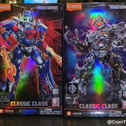 NEW TRANSFORMERS BLOKEES OPTIMUS PRIME + MEGATRON 