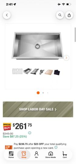 Stainless Steel Undermount Kitchen Sink