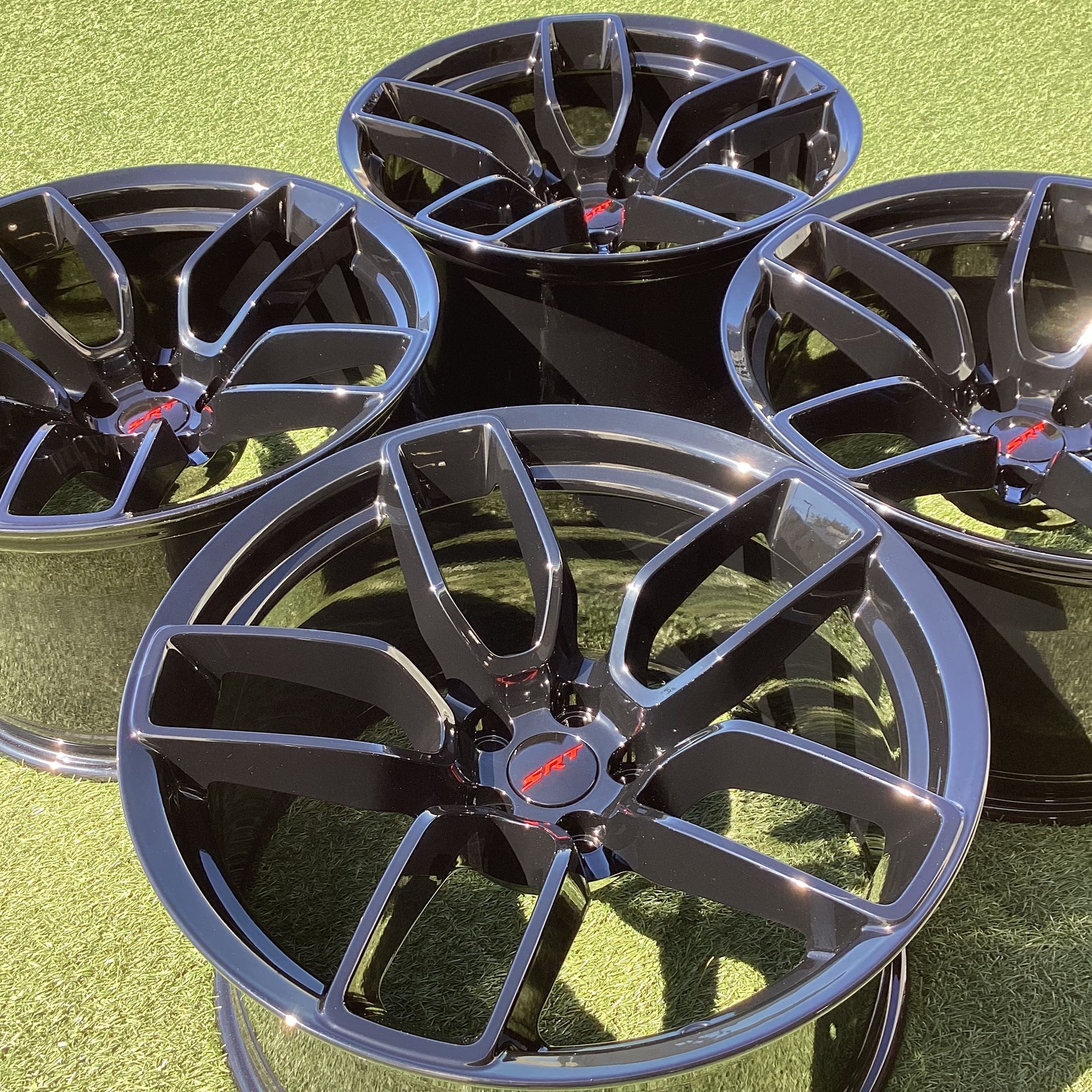 20” DODGE CHARGER CHALLENGER HELLCAT SRT WHEELS RIMS OEM FACTORY SET OF ...