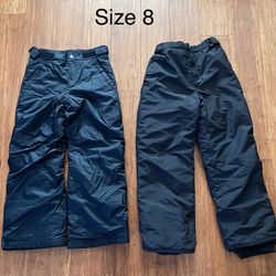 Kids Snow Pants Size 8