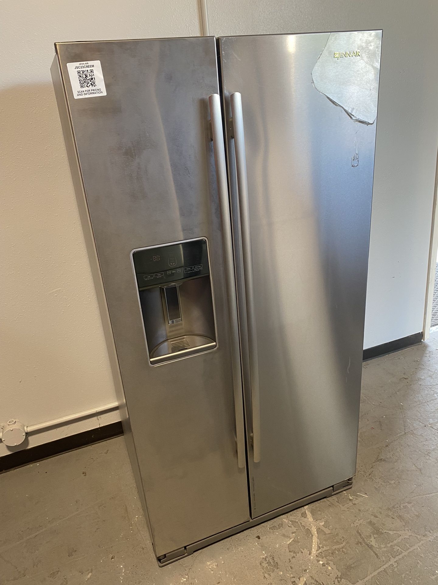 Stainless Steel 72” Counter Depth Freestanding Refrigerator 