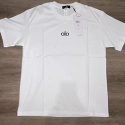 Alo White Tee