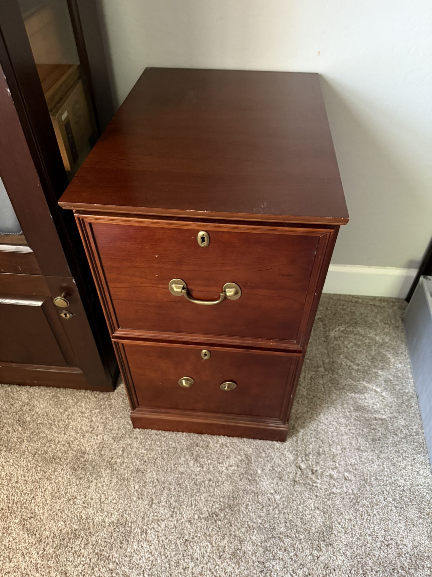 Wooden Filing Cabinet