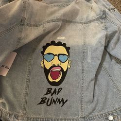 Bad Bunny Denim Jacket 