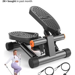 Stepper With Resistance Bands 
