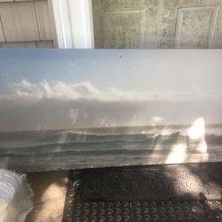 Canvas ocean picture only $20 firm