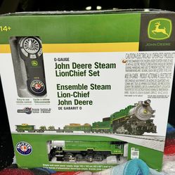 John Deere Steam Lion chief  Lionel Train Set 6-83286