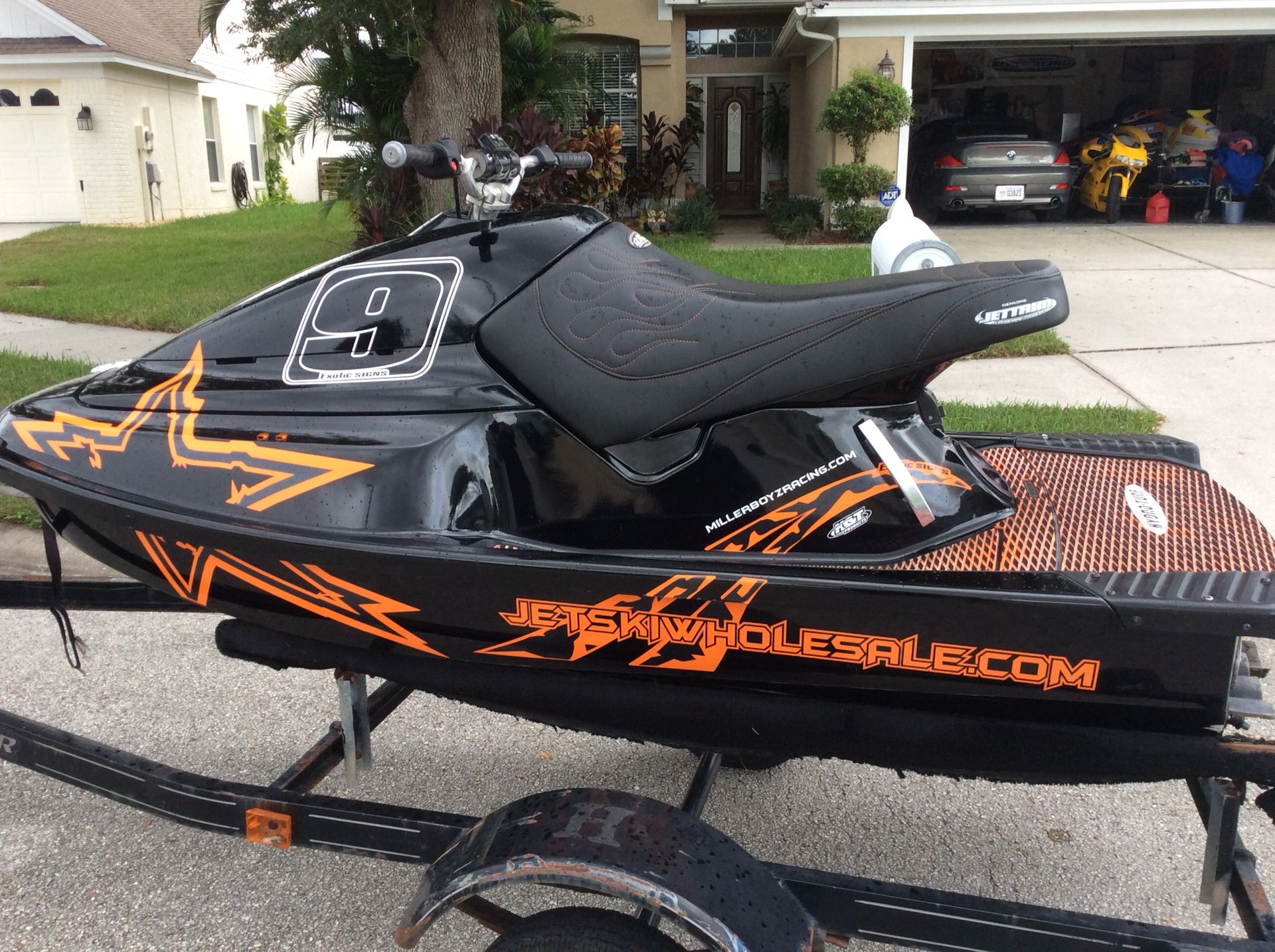Yamaha WaveBlaster 1 Mod Jet Ski - FAST- Like New