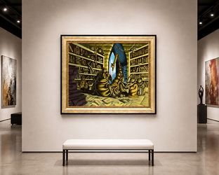 Tale of the tales Original oil, painting by monster artist Soz