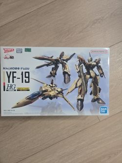 HG Macross Plus YF-19 1/100 plastic model anime Macross Bandai