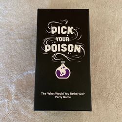Pick Your Poison Card Game 