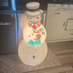 Vintage And Rare -Blow Mold Christmas decoration