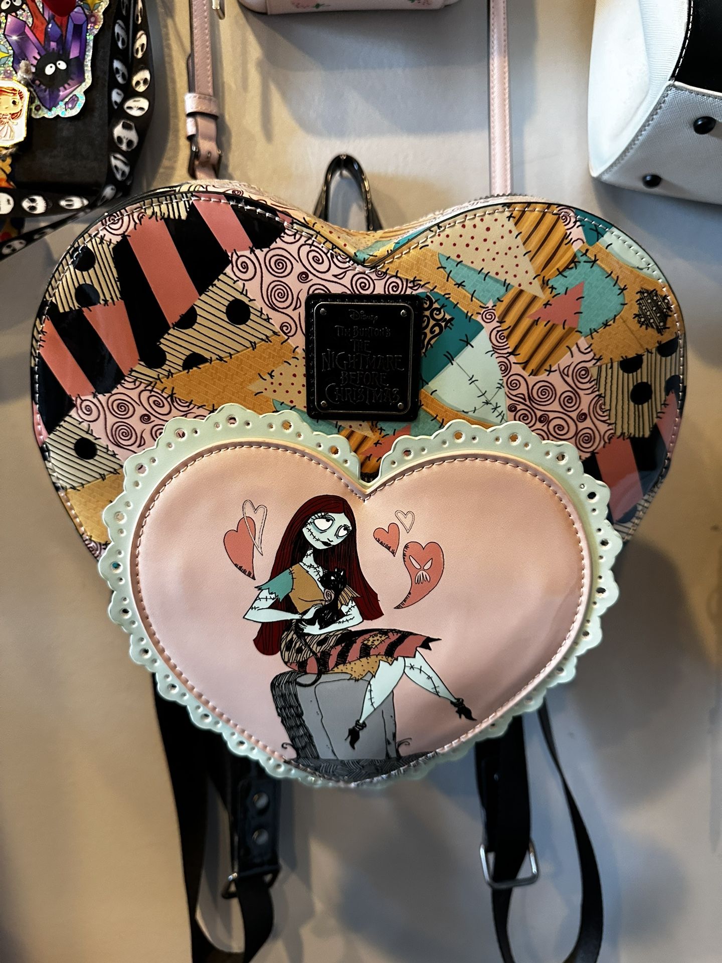 Loungefly Sally Heart Mini Backpack 