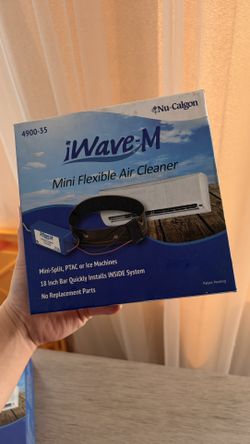Nu-Calgon iWave-M 4900-35 Ionizer Air Cleaner, 1200 CFM, Mini-Split PTAC