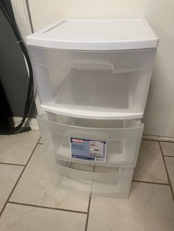 3 drawer storage cart