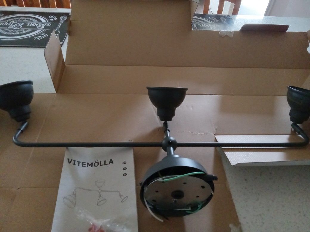 3 Light- Wall Mount IKEA Light Fixture