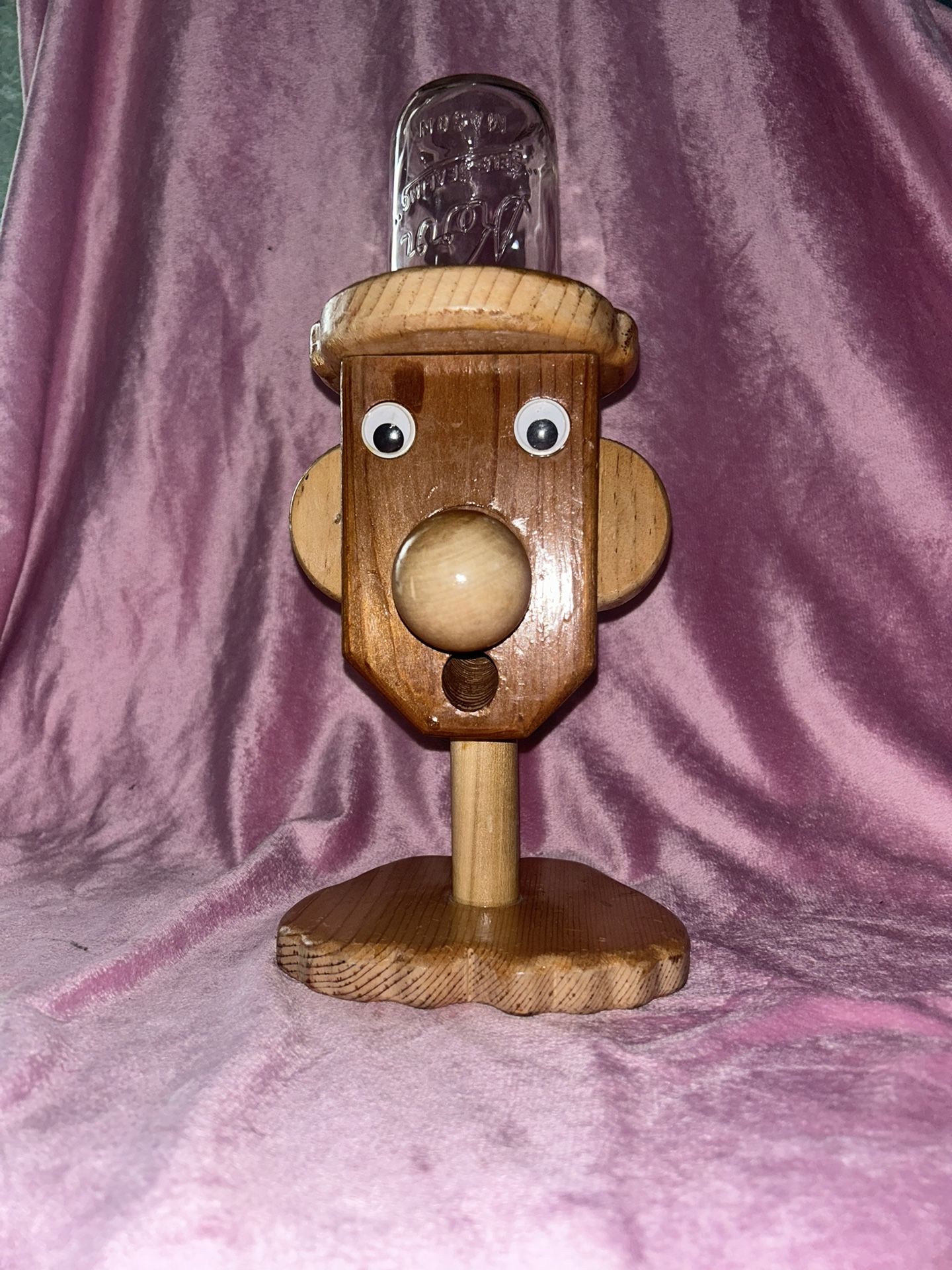 Wooden Candy Dispenser