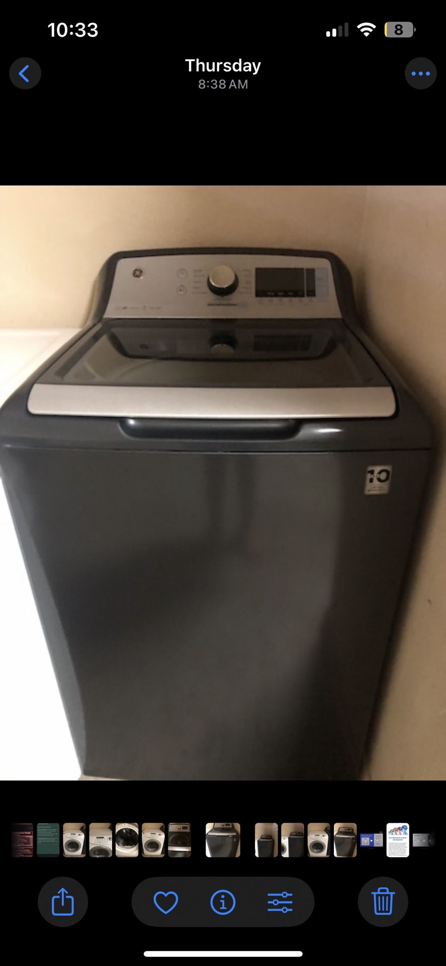 GE Washer (Washing Machine)