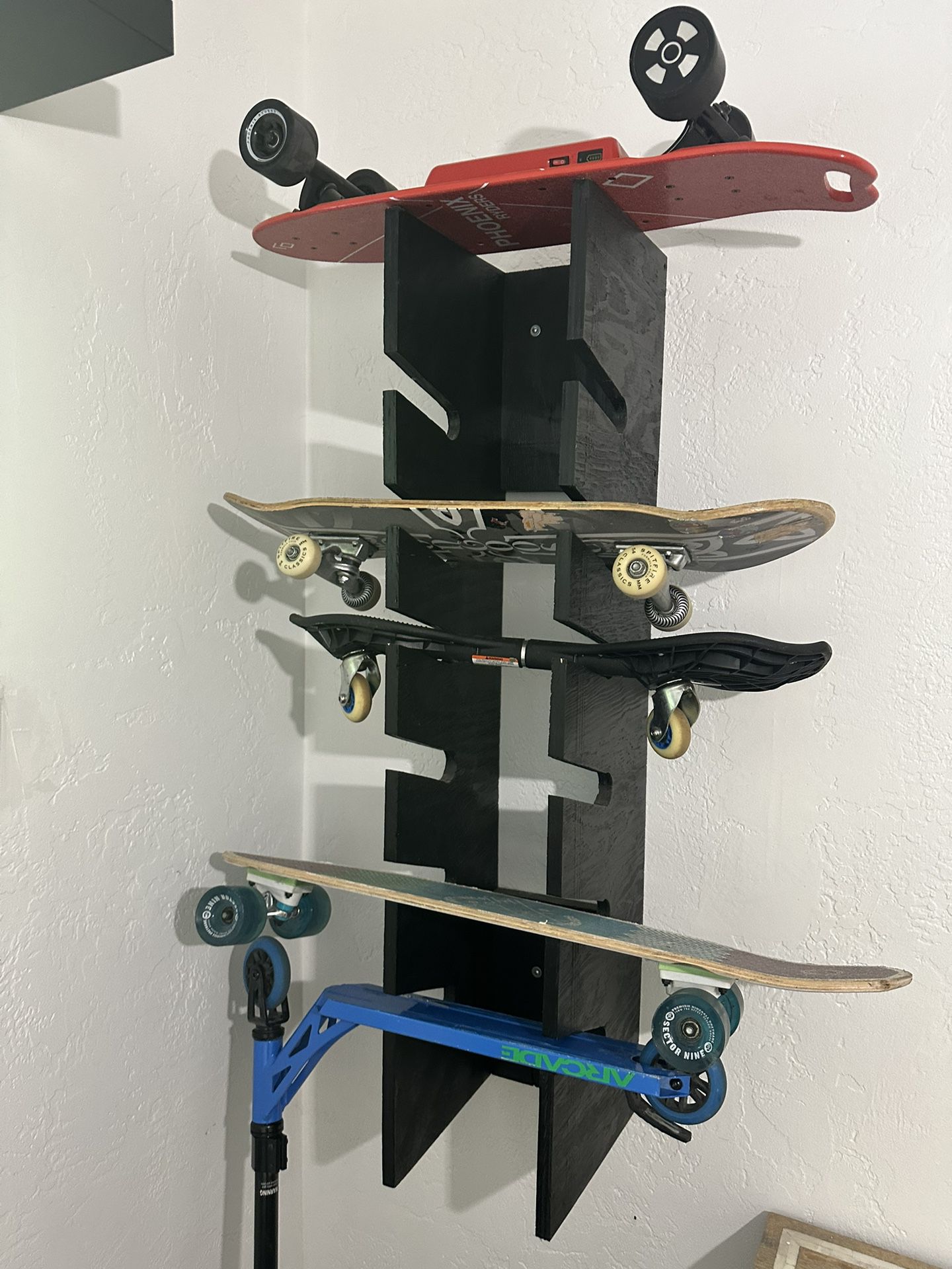 Skateboard Rack 