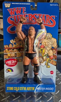 WWE Superstars Action Figure LJN 80s retro style.