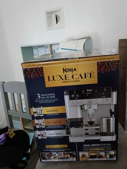 Ninja luxe cafe 3 in 1 coffee machine