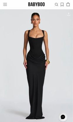 Babyboo Black Maxi Dress