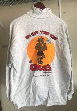 Zipper sweatshirt XL