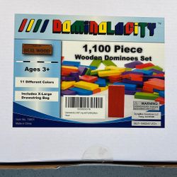 Colored Wooden Domino Pieces