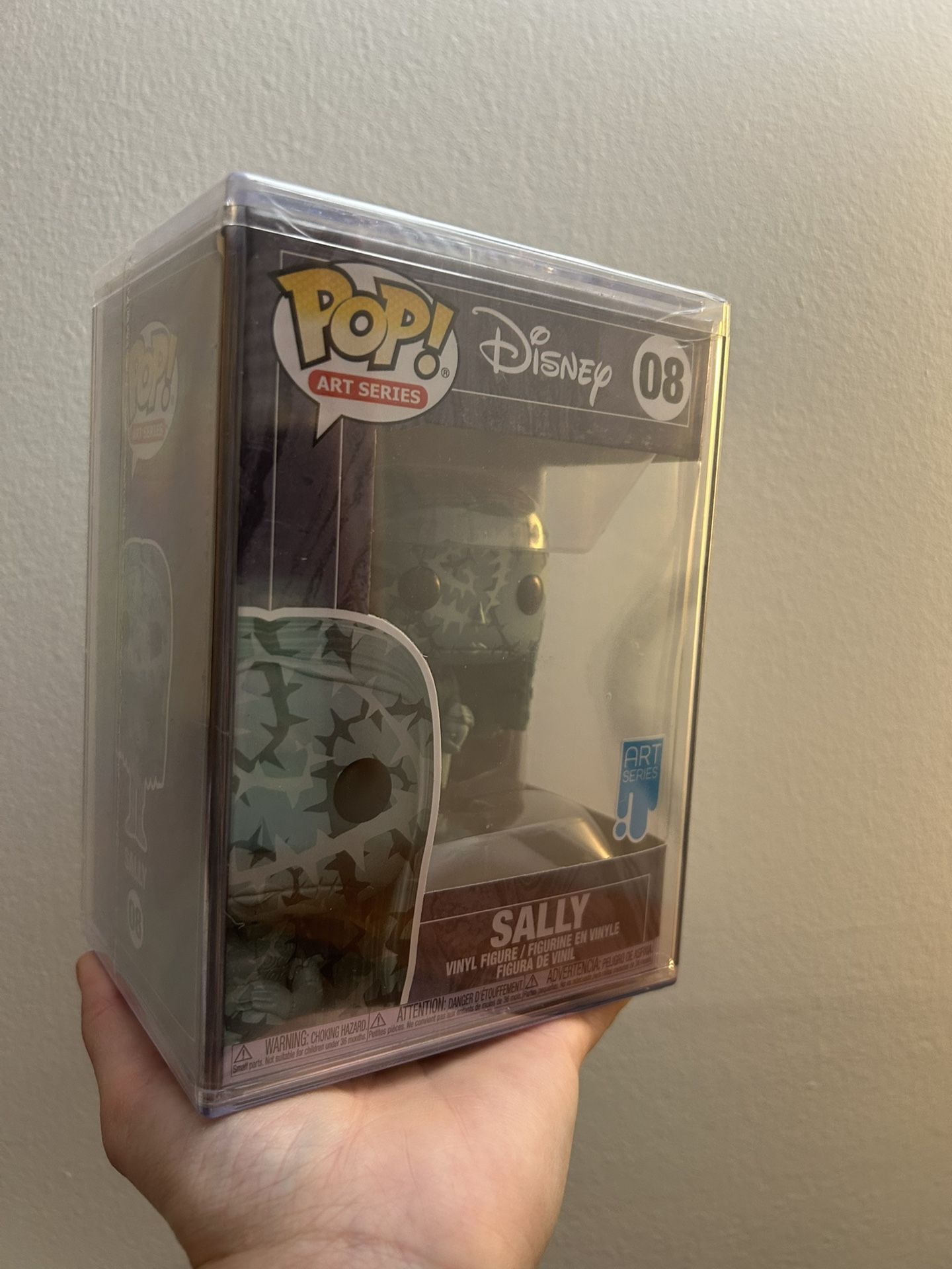Funko Pop Art Series Sally From Nightmare Before Christmas In Collectors Case