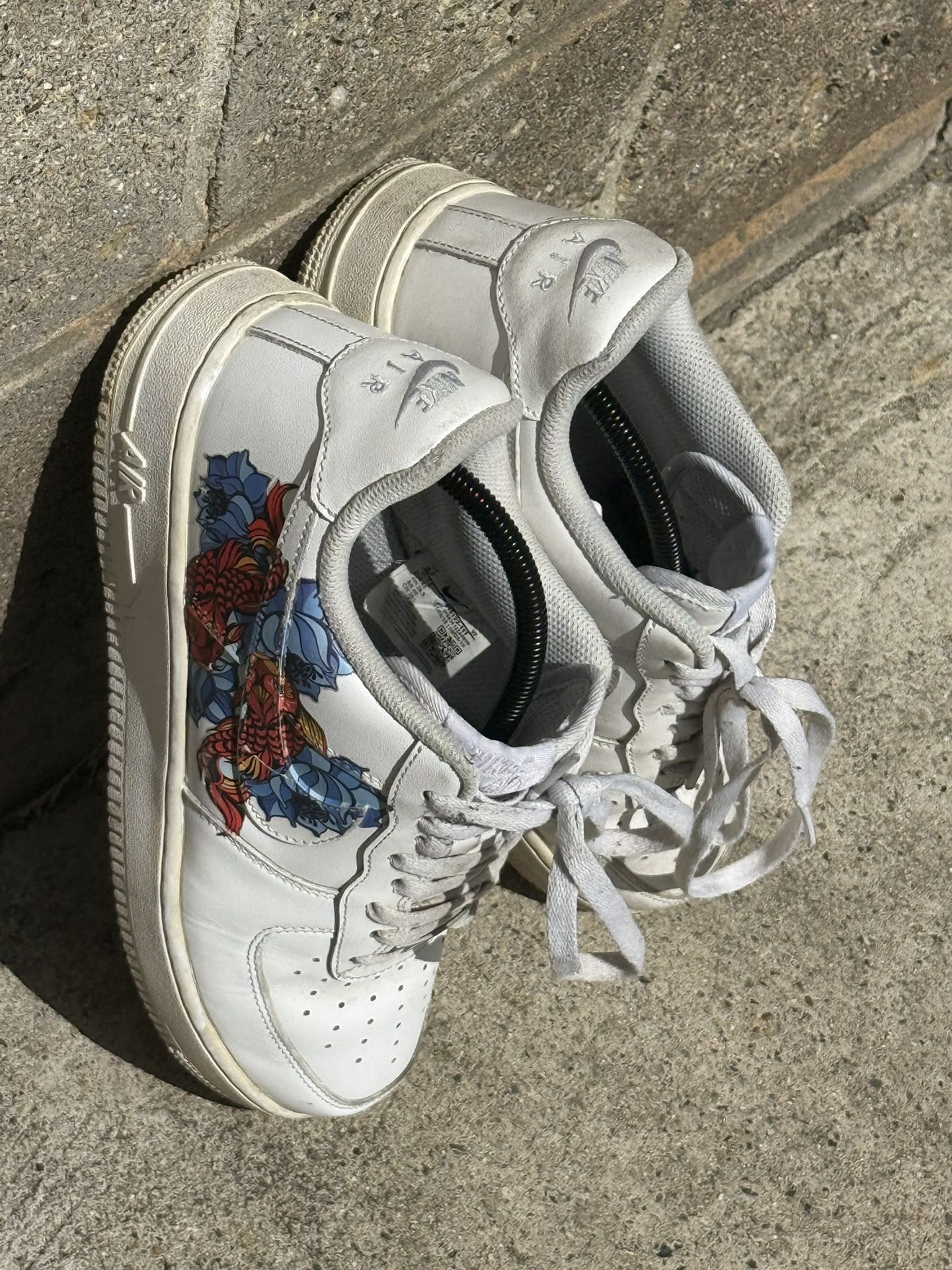 Koi Fish AF1 Size 9